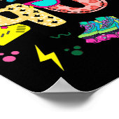 90年代のパーティー服90erレトロ ポスター (角)