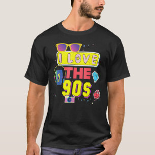 90年代のパーティー男性へ衣装90年代のコスチューム女性1990年代 Tシャツ