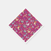 90年代のヒップホップVibesレトロが私のパターンを作った スタンダードカクテルナプキン (角)