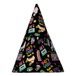 90年代のヒップホップVibesレトロが私のパターンを作った パーティーハット
