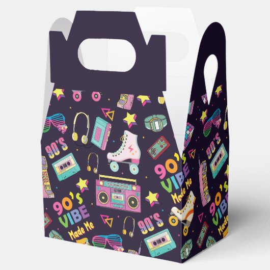 90年代のヒップホップVibesレトロが私のパターンを作った フェイバーボックス (オープン)