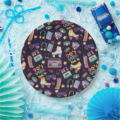 90年代のヒップホップVibesレトロが私のパターンを作った ペーパープレート (パーティー)