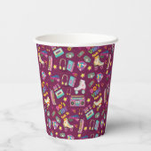 90年代のヒップホップVibesレトロが私のパターンを作った 紙コップ (裏面)