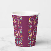 90年代のヒップホップVibesレトロが私のパターンを作った 紙コップ (左)