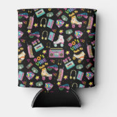 90年代のヒップホップVibesレトロが私のパターンを作った 缶クーラー (正面)