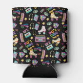 90年代のヒップホップVibesレトロが私のパターンを作った 缶クーラー (裏面)