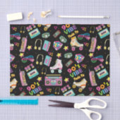 90年代のヒップホップVibesレトロが私のパターンを作った 薄葉紙 (クラフト)