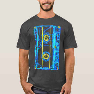 90年代のファッション カセットテープ ディスコ 衣装 ナインティーズ Tシャツ