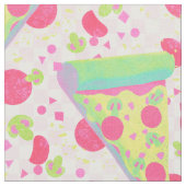 90年代のペパローニピザ ファブリック (クローズアップ)