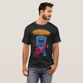 90年代のホラー映画 2000年代のビデオ レトロシリーズ ビンテージ Tシャツ (正面フル)