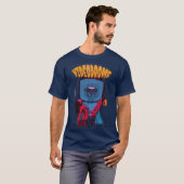90年代のホラー映画 2000年代のビデオ レトロシリーズ ビンテージ Tシャツ (正面フル)
