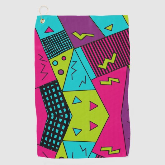 90年代のレトロ枕に戻る ゴルフタオル (正面)