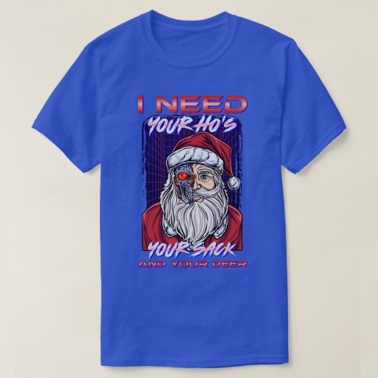 90年代のレトロ醜いクリスマスの男性の女おもしろい性クリスマス Tシャツ (デザイン正面)