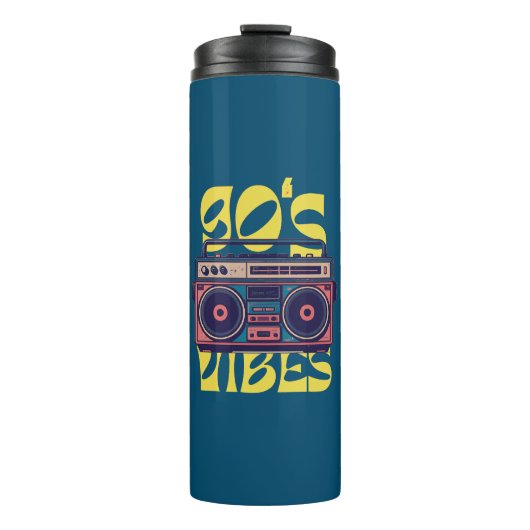 90年代のヴィーベヴィンテージブームボックス タンブラー (正面)