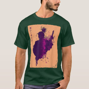 90年代の侍の戦士日本のストリートウェアVAPORWAVE Tシャツ