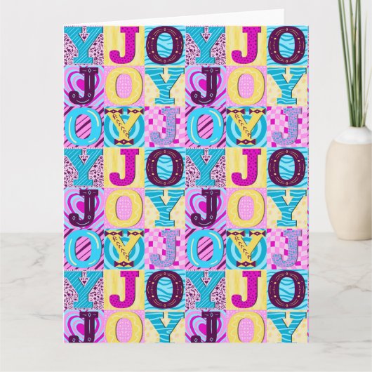 90年代の喜び カード (正面)