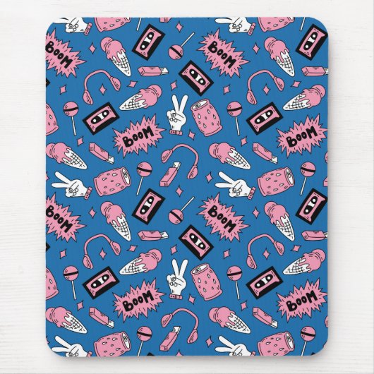 90年代の大爆発 マウスパッド (正面)