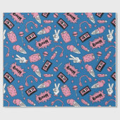 90年代の大爆発 ラッピングペーパー (フラット)