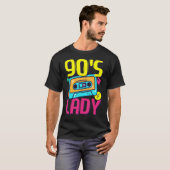 90年代の女の子の衣装90年代の女性の衣装1990年代のファッション Tシャツ (正面フル)
