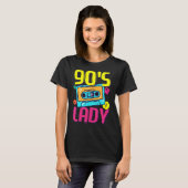 90年代の女の子の衣装90年代の女性の衣装1990年代のファッション Tシャツ (正面フル)