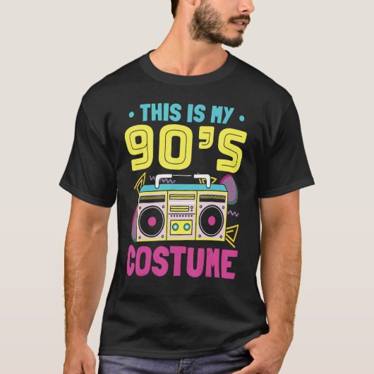 90年代の女の子90年代のコスチューム90年代の衣装これは私の90年代の Tシャツ (正面)