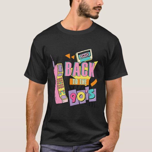 90年代の女性用レトロ衣装Pa Tシャツ (正面)