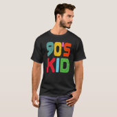 90年代の子供服ヴィンテージレトロパーティー Tシャツ (正面フル)