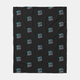 90年代の子 フリースブランケット