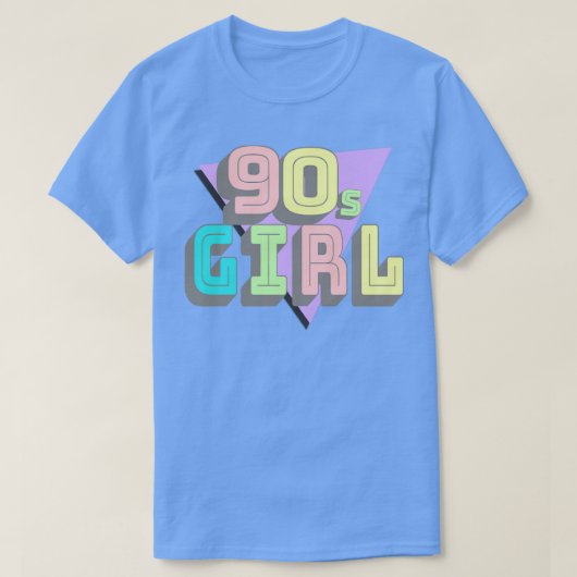 90年代の少女 Tシャツ (デザイン正面)
