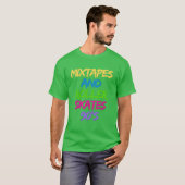 90年代の少年ミーテープとローラースケート Tシャツ (正面フル)