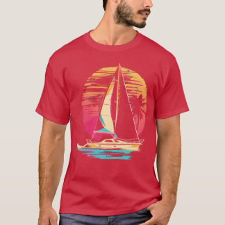90年代の帆船ファミリー Tシャツ