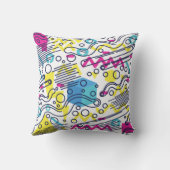 90年代の幾何学 クッション (裏面)