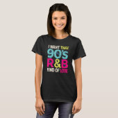 90年代の恋人シャツ90年代のR&B Kind Love R Tシャツ (正面フル)