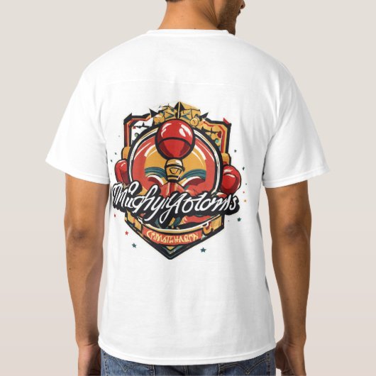 90年代の懐かしい雰囲気に新鮮に包まれ🌈 Tシャツ (裏面)