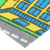 90年代の懐かしさ、トラックカーロードノスタルジック テーブルクロス (アングル)