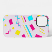 90年代の手描きドゥードル iPhoneケース (裏面横)