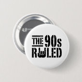 90年代の支配 缶バッジ (正面&裏面)