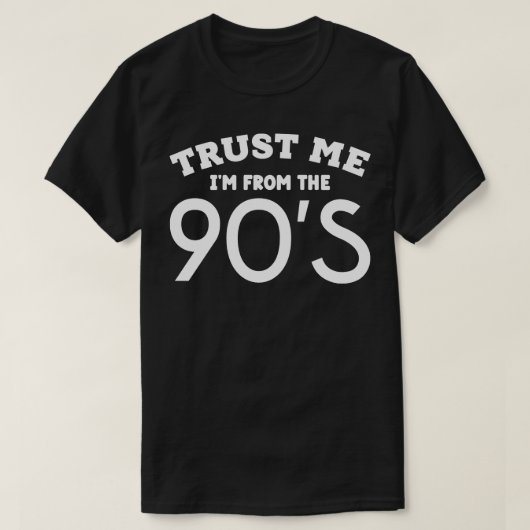 90年代の私を信じて Tシャツ (デザイン正面)