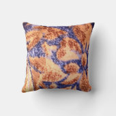 90年代の織物パターン クッション (裏面)