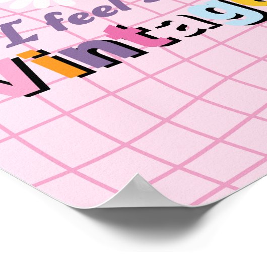 90年代の美学引用文ポスター ポスター (角)