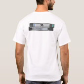 90年代の雰囲気 - レトロVHSの懐かしさデザイン Tシャツ (裏面)