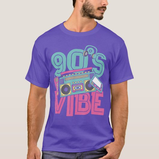 90年代の雰囲気 ヴィンテージ 1990年代 ミュージック 90年代 コスチュームパーティー ナイン Tシャツ (正面)