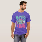 90年代の雰囲気 ヴィンテージ 1990年代 ミュージック 90年代 コスチュームパーティー ナイン Tシャツ (正面フル)
