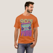 90年代の雰囲気 1990年代 ミュージックラバー 90年代 コスチュームパーティー Tシャツ (正面フル)