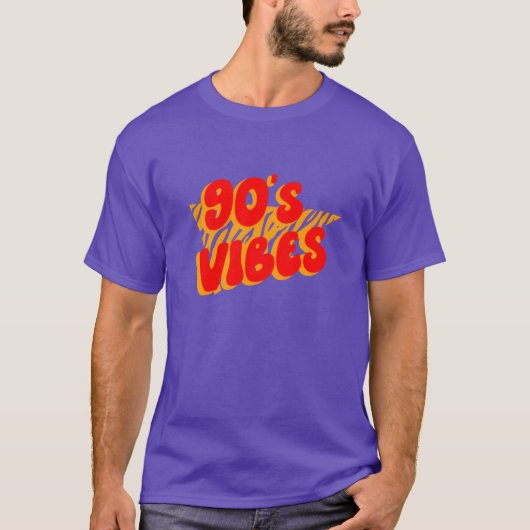 90年代の雰囲気 90年代 デビュー 1990年代 ヴィンテージ 90年代 パーティー用 Tシャツ (正面)