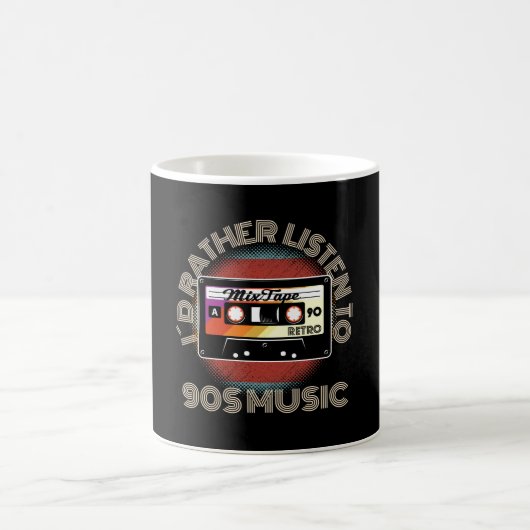 90年代の音楽聞に興味がある コーヒーマグカップ (中央)