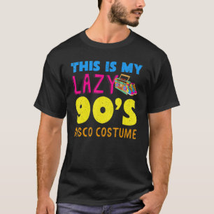 90年代の音楽90年代のディスコ衣装1990年代のパーティー90年代 Tシャツ