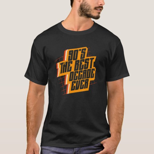 90年代の90年最高の1990年代90年代 Tシャツ (正面)