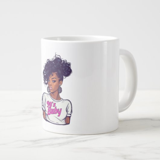 90年代のBashコーヒーマグ ジャンボコーヒーマグカップ (正面右)