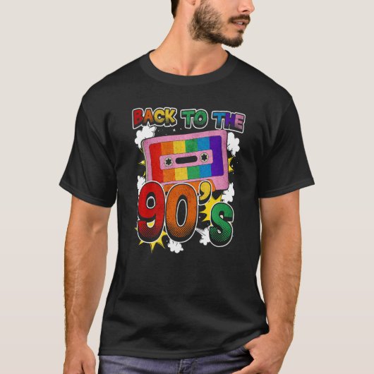 90年代のDiscoラジオとテクノ時代のVinに戻る Tシャツ (正面)